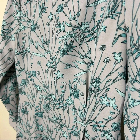 Banana Republic Long Sleeve Floral Dress Size 8 - Picture 5 of 6